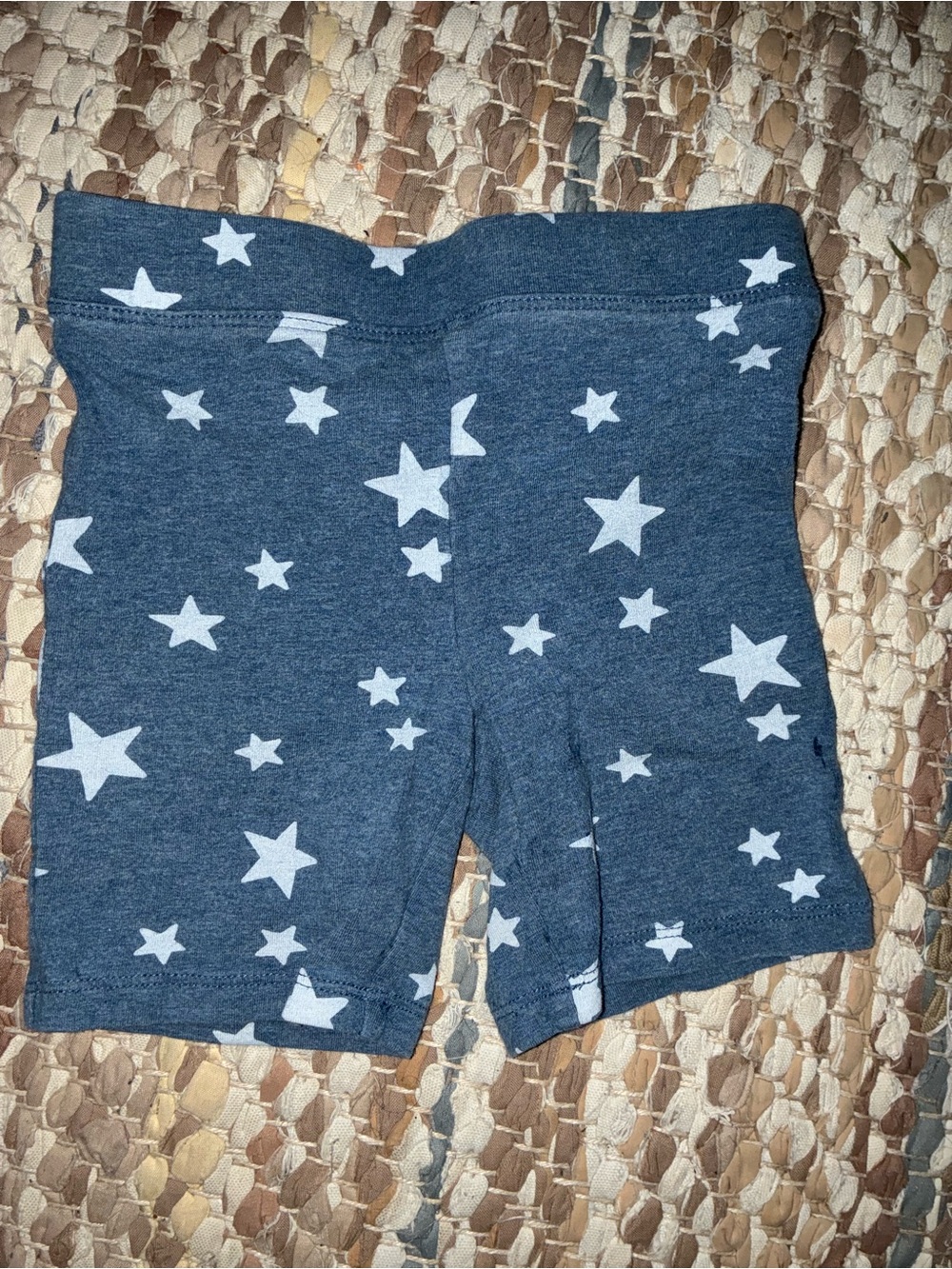Crewcuts Navy Blue Star Print Kids Shorts
